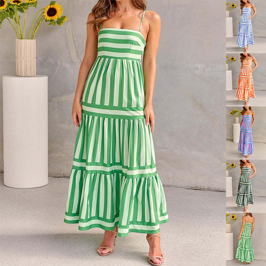 Robe d'Été Chic à Bretelles