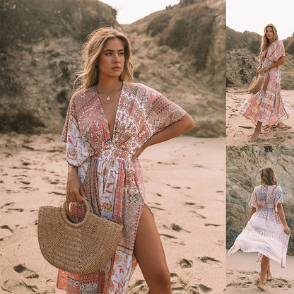 Robe Fleurie Bohème – Esprit Plage & Liberté