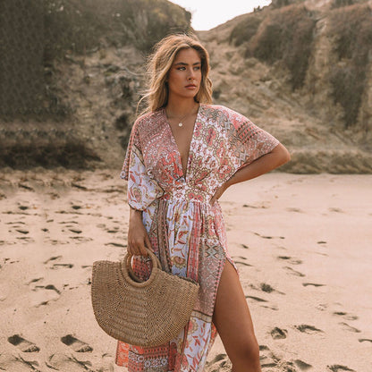 Robe Fleurie Bohème – Esprit Plage & Liberté